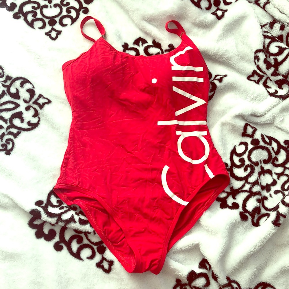 Calvin Klein one piece swim suit